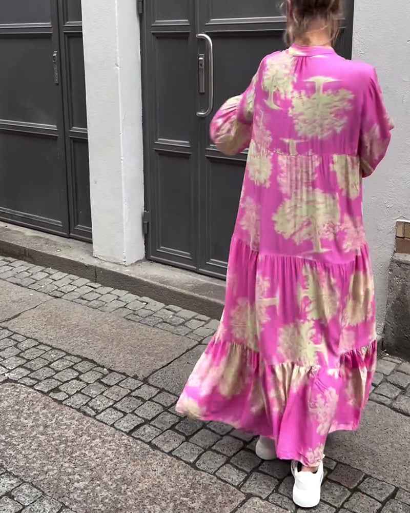 Ophelia - Langes Fliessendes Kleid