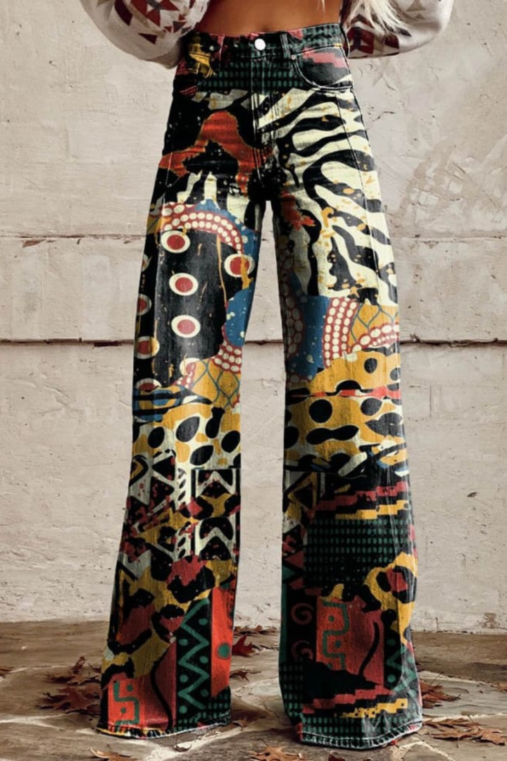 Béatrice | Boho Vintage Weite Hose