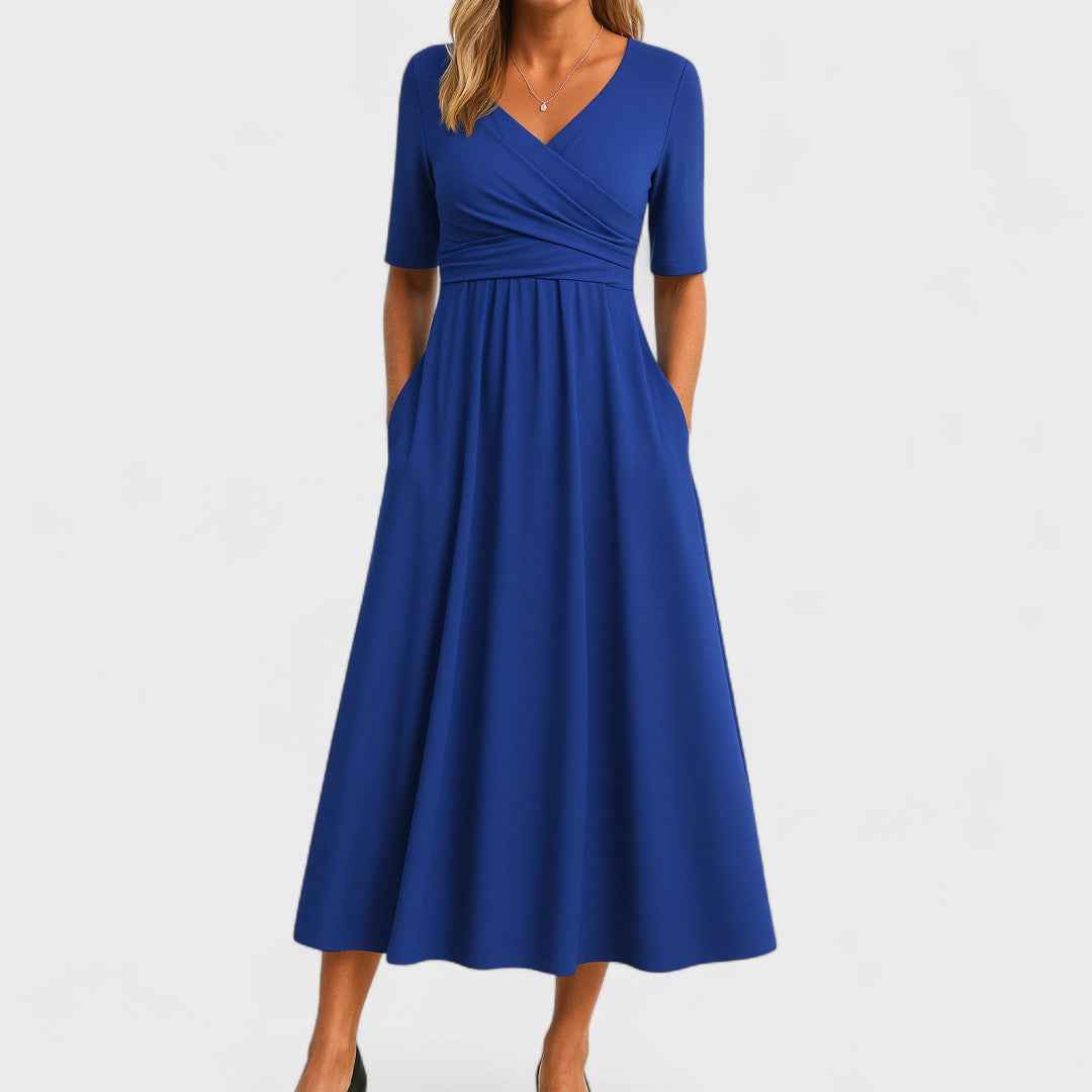 IDA | ELEGANTES MIDI-KLEID