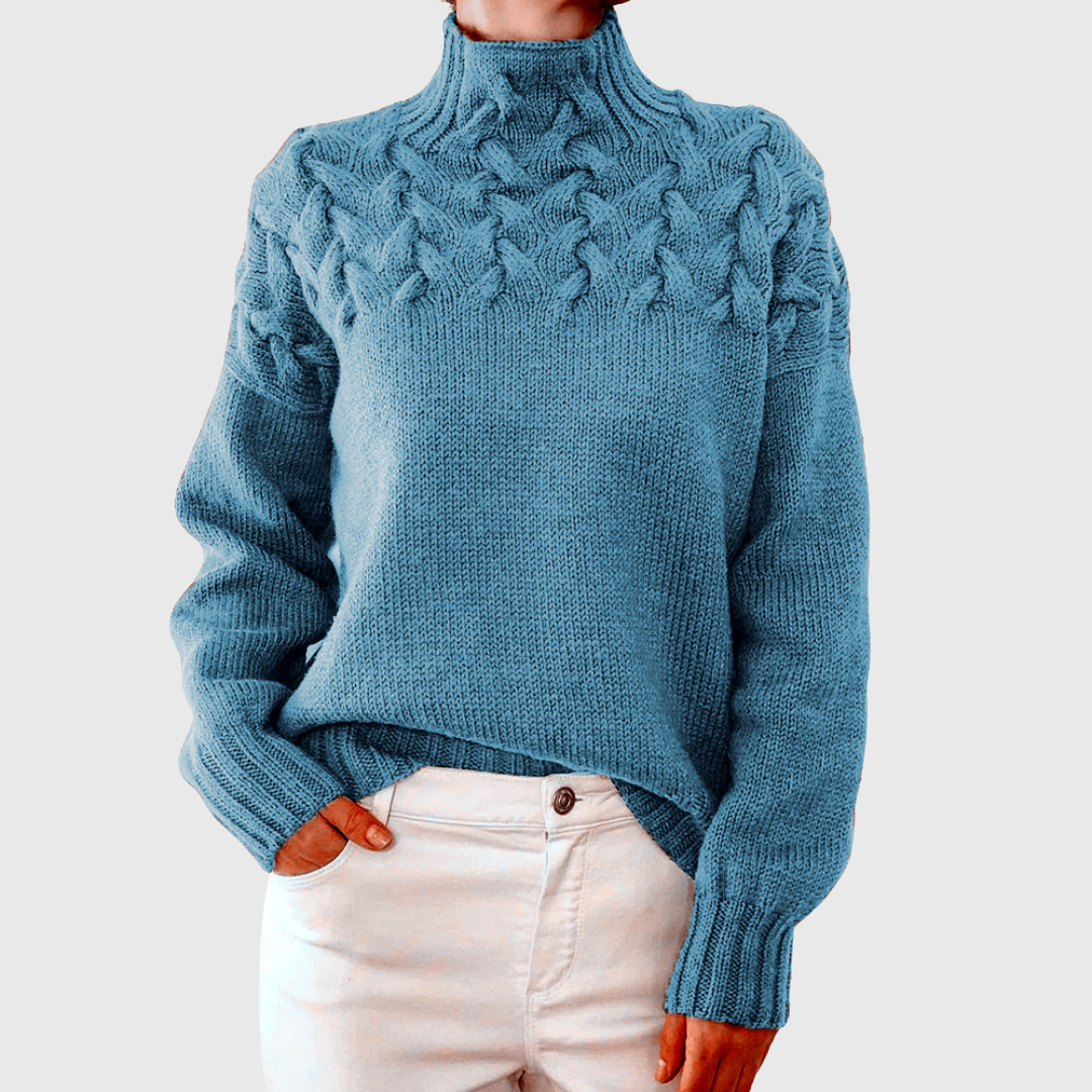 Nina | Warmer Strickrollkragenpullover