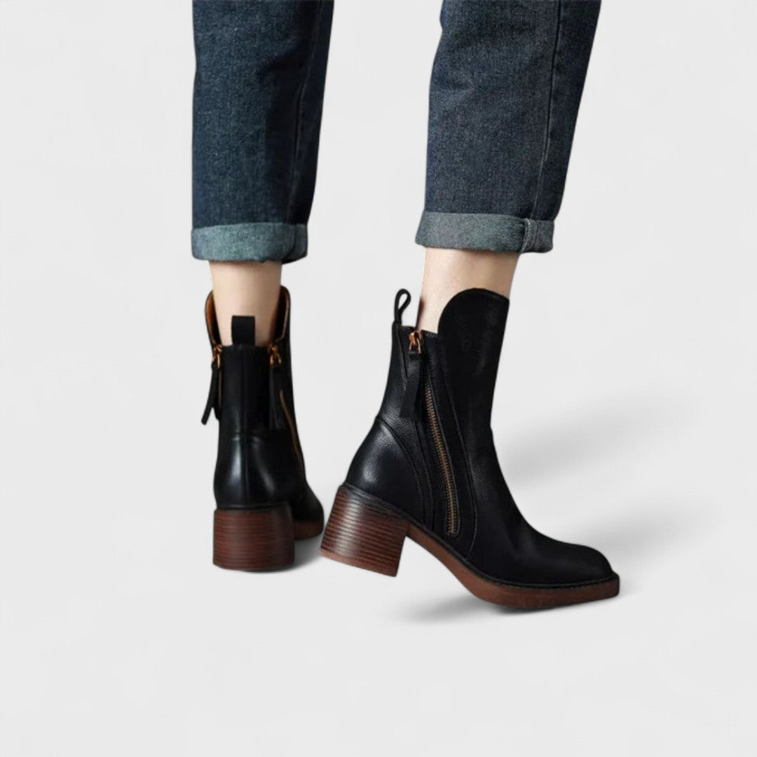 Garciel - Leder Stiefeletten