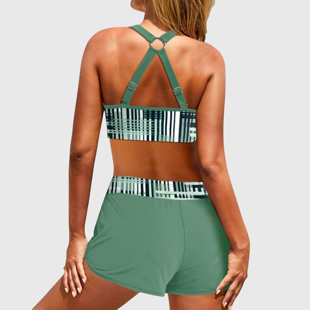 Janelle | Hohe Taille Rib Bikini