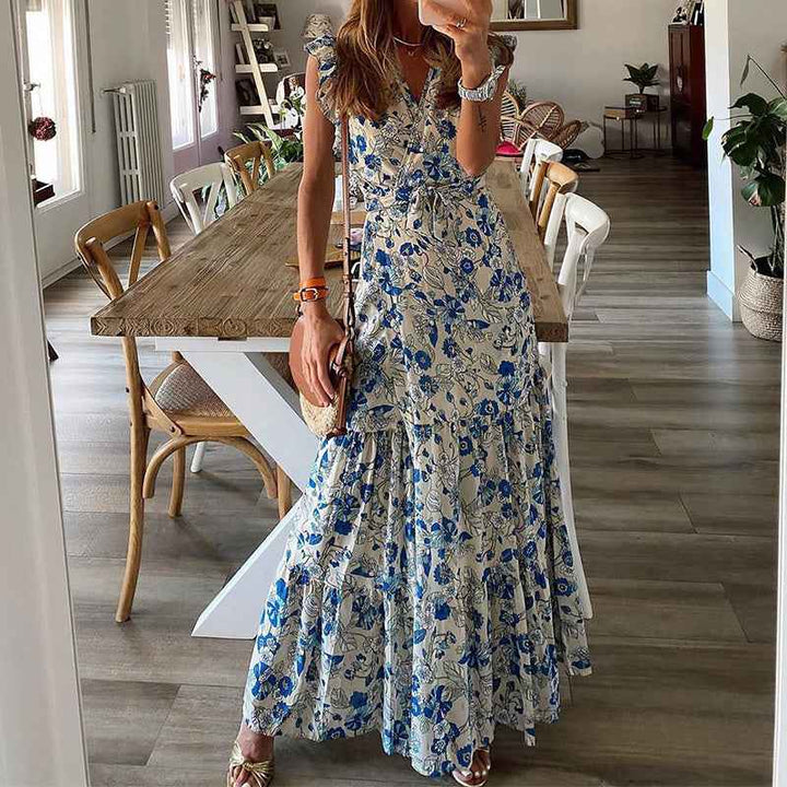 Shera - Maxi Blumenkleid