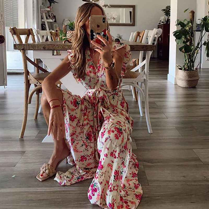 Shera - Maxi Blumenkleid