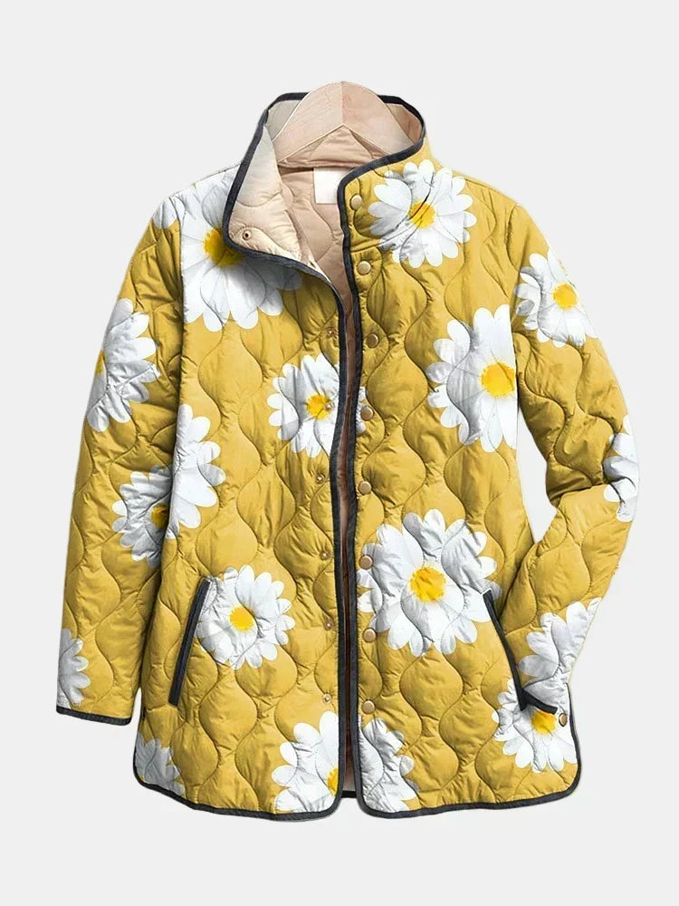 Goldenray™ | Charmantes Gänseblümchen-Muster-Jacke