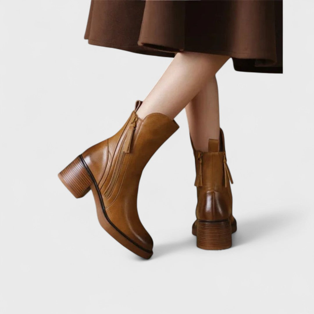 Garciel - Leder Stiefeletten