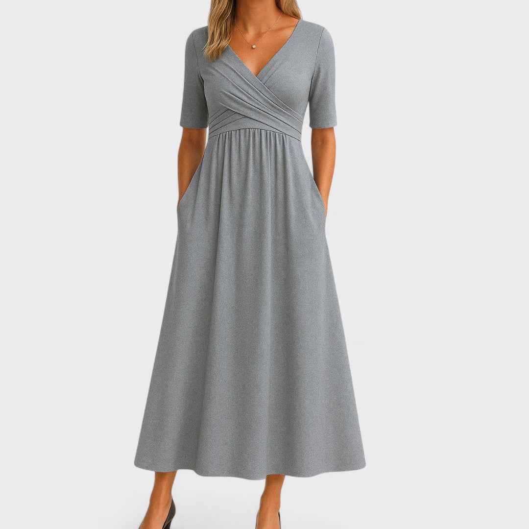 IDA | ELEGANTES MIDI-KLEID