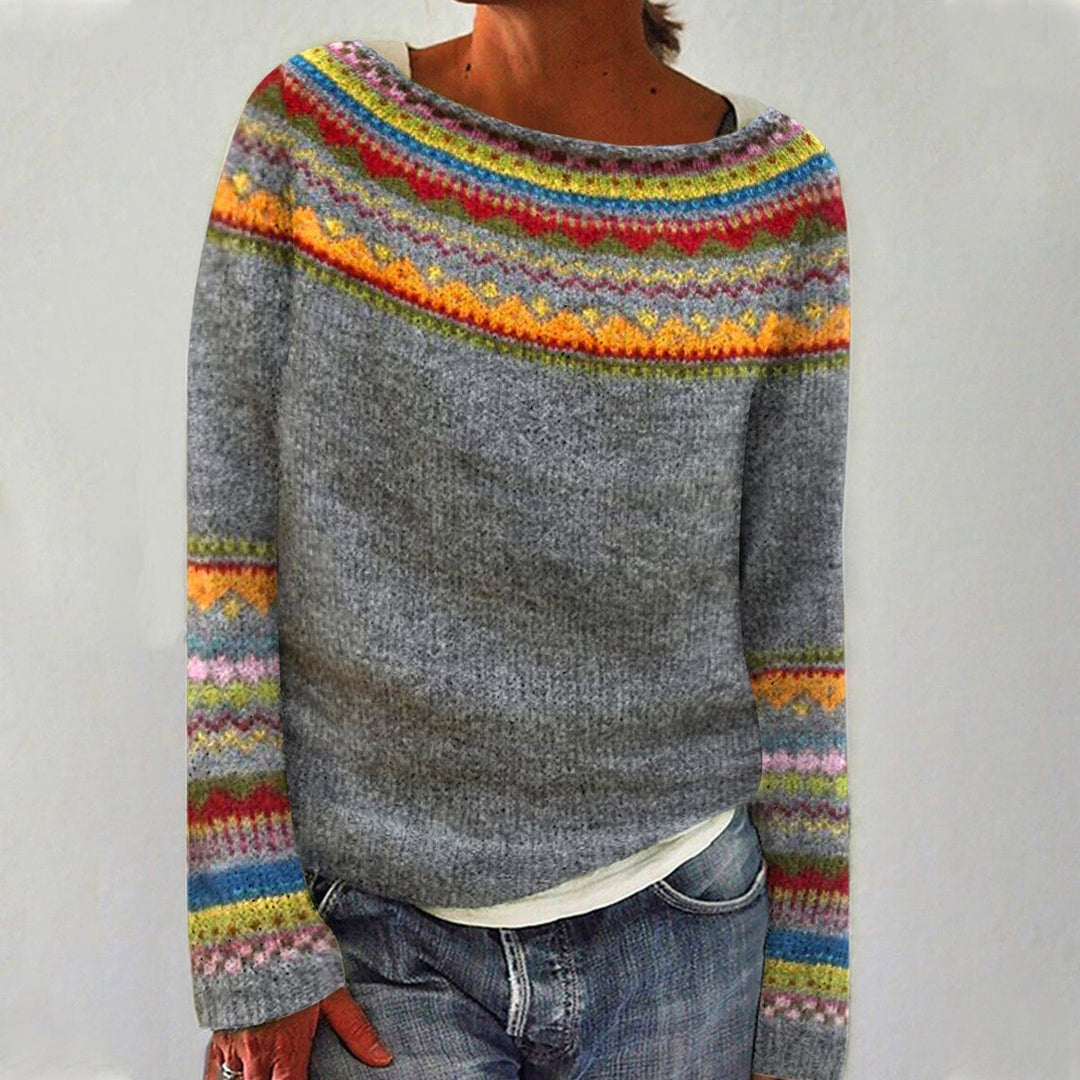 Elyse | Retro Wolle Pullover