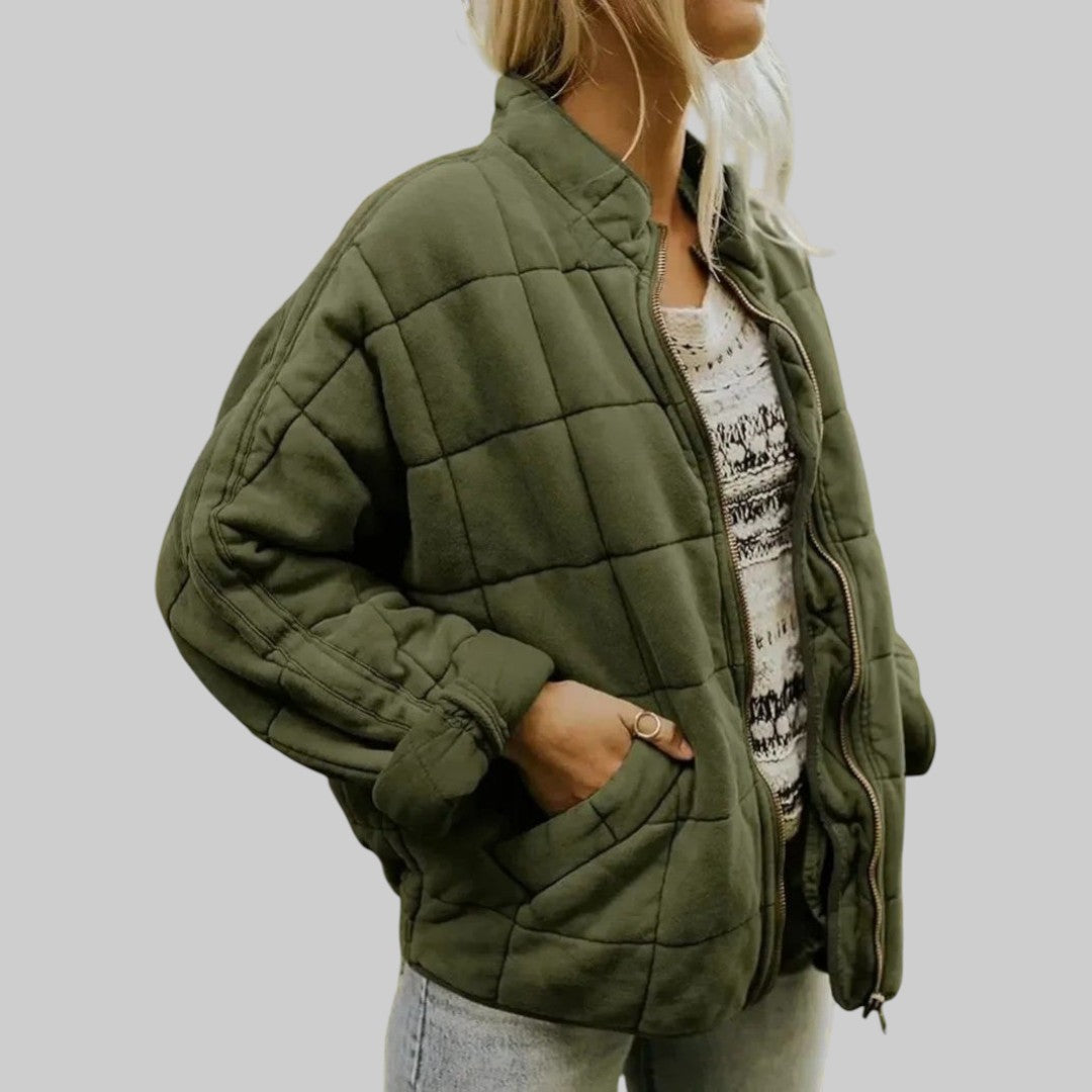 Josiane™ | Elegante oversized gesteppte Jacke