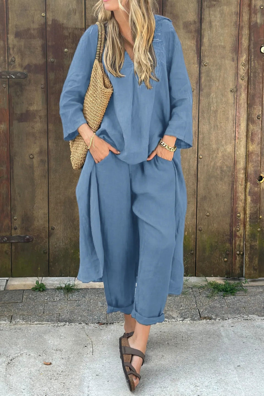 Vaelora - Elegantes Drapé Set
