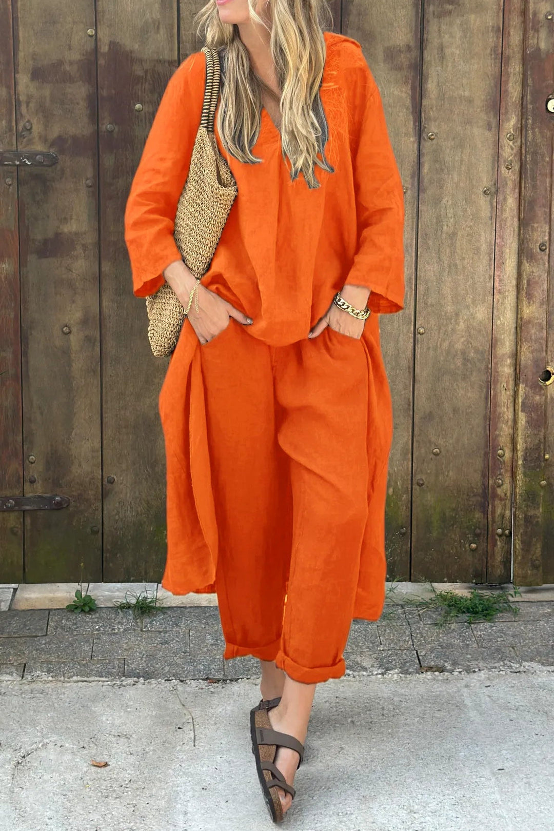 Vaelora - Elegantes Drapé Set