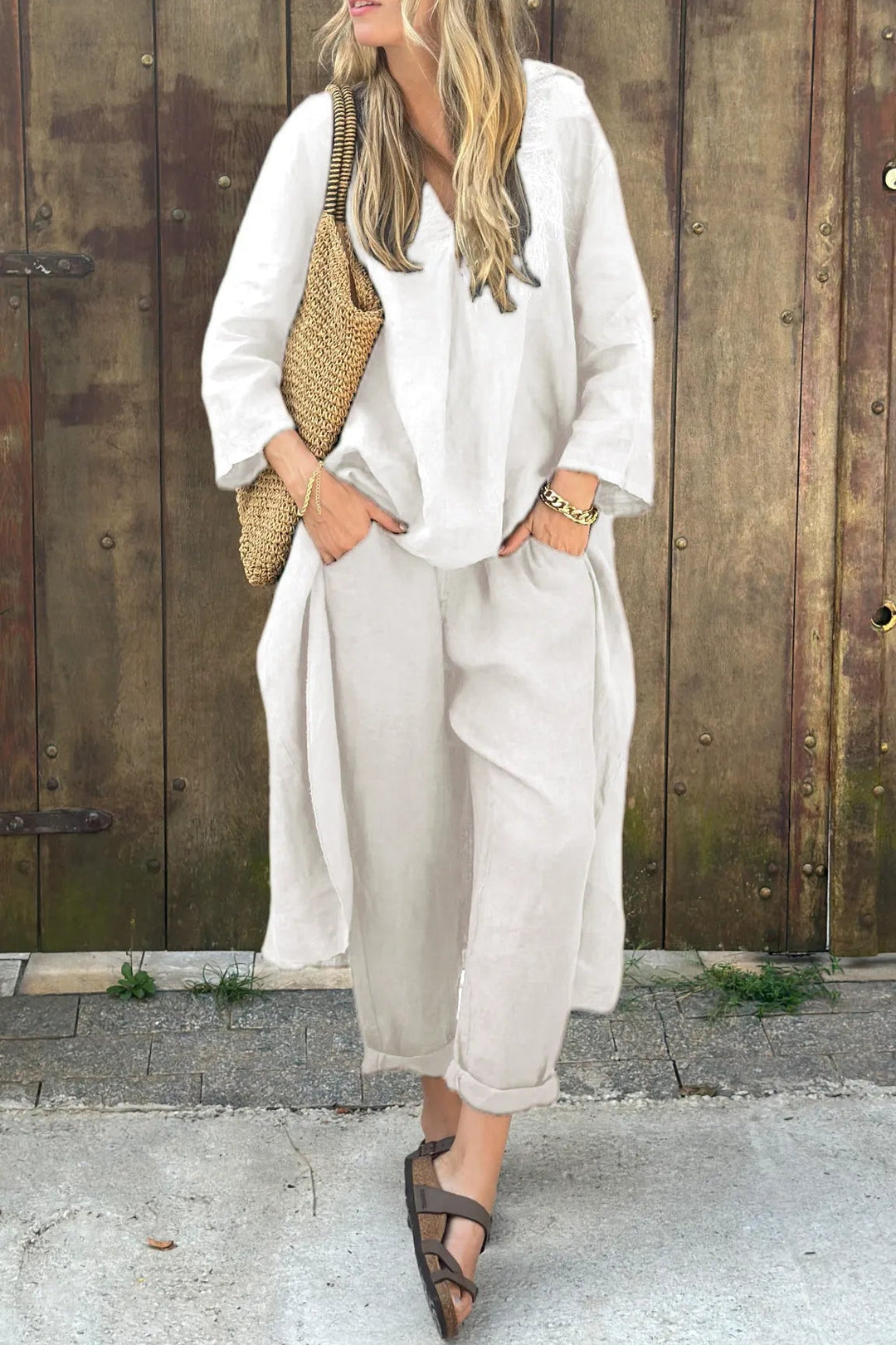 Vaelora - Elegantes Drapé Set