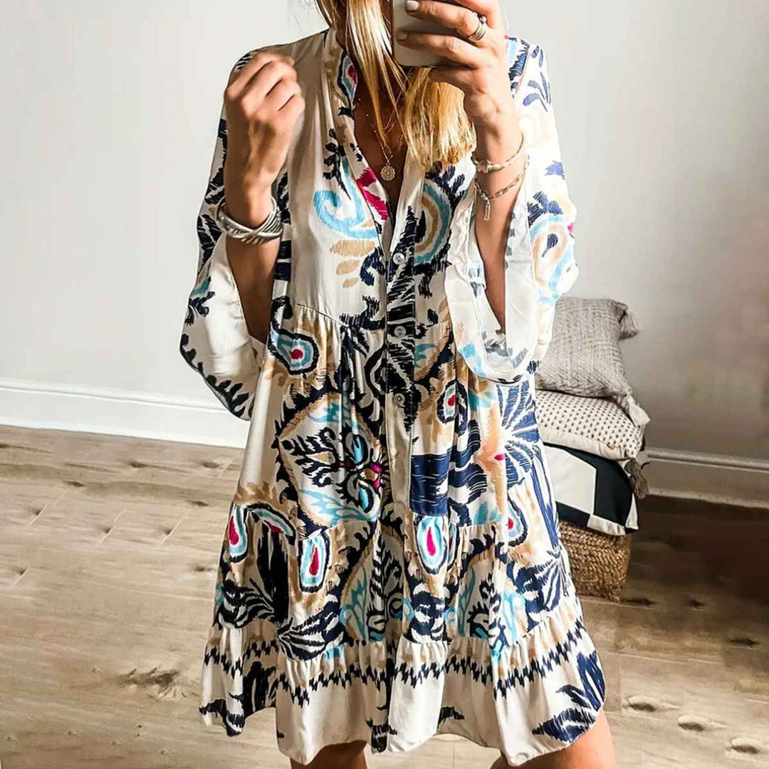 Veronique - Bohemian Tunika-Kleid