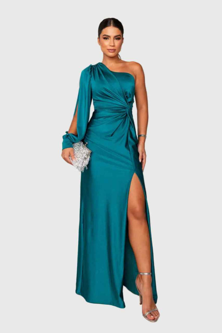 Melyssa | Elegantes und Fliessendes Maxi Abendkleid
