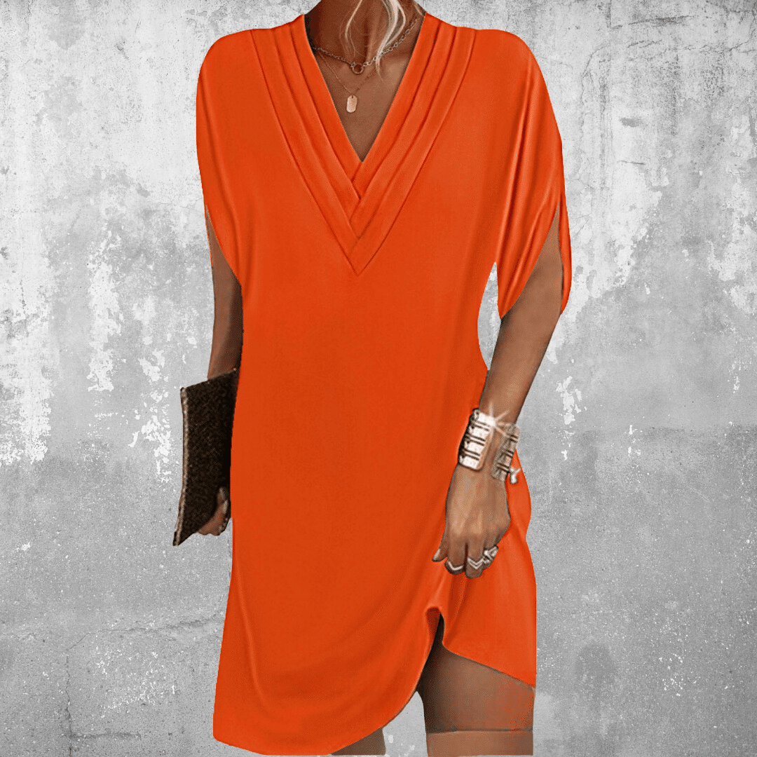 Minetta - Elegantes Kleid Mit Bedecktem Bauch