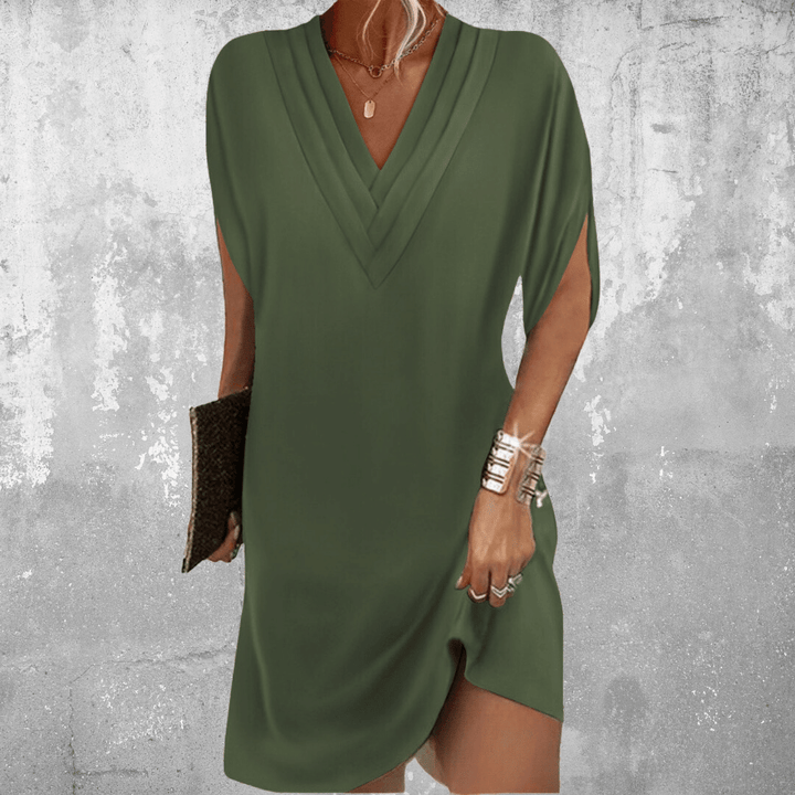 Minetta - Elegantes Kleid Mit Bedecktem Bauch