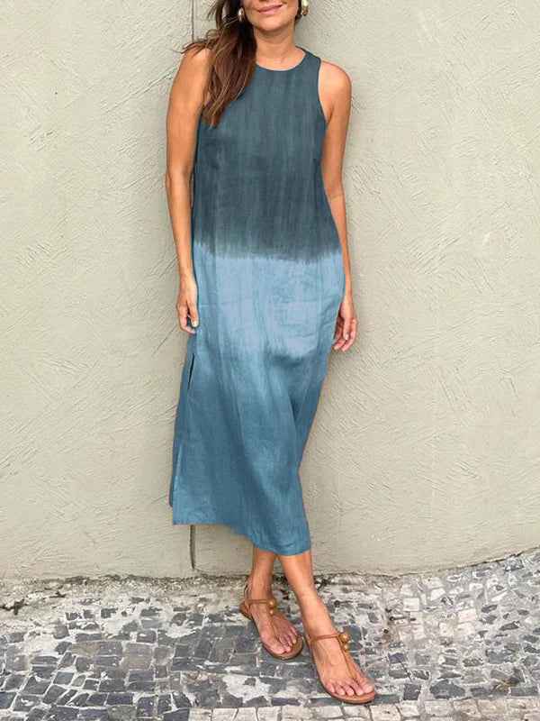 Heather - Lässiges Gradient Kleid