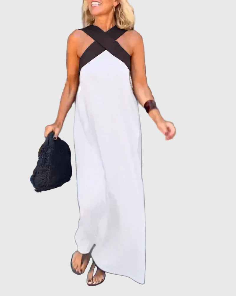 Elena | Maxi Kleid Fliessend und Elegant