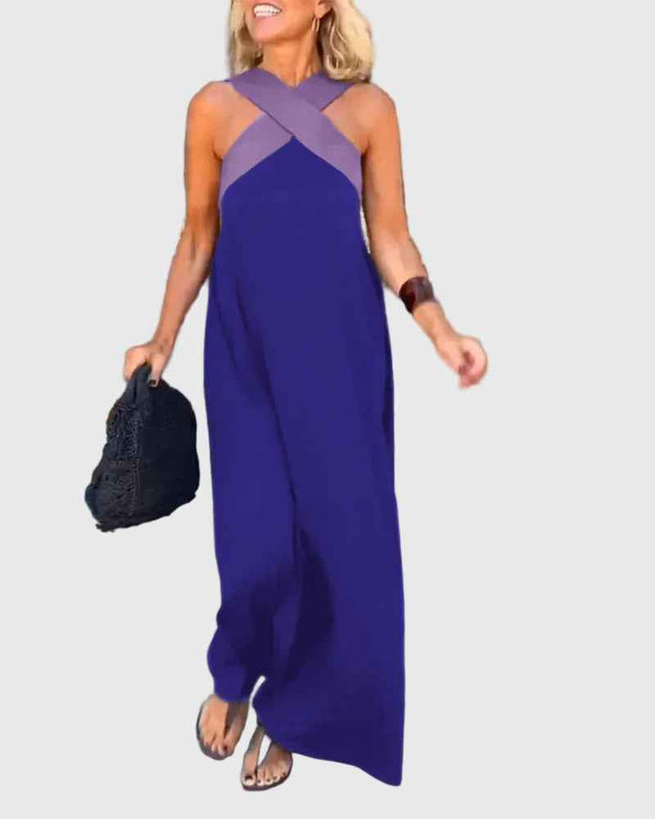 Elena | Maxi Kleid Fliessend und Elegant
