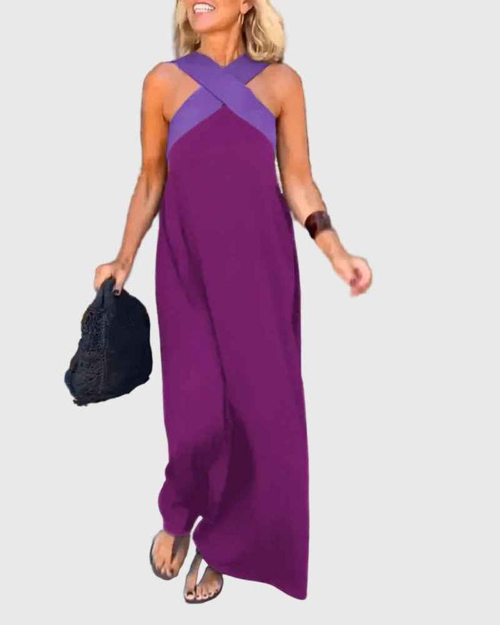 Elena | Maxi Kleid Fliessend und Elegant