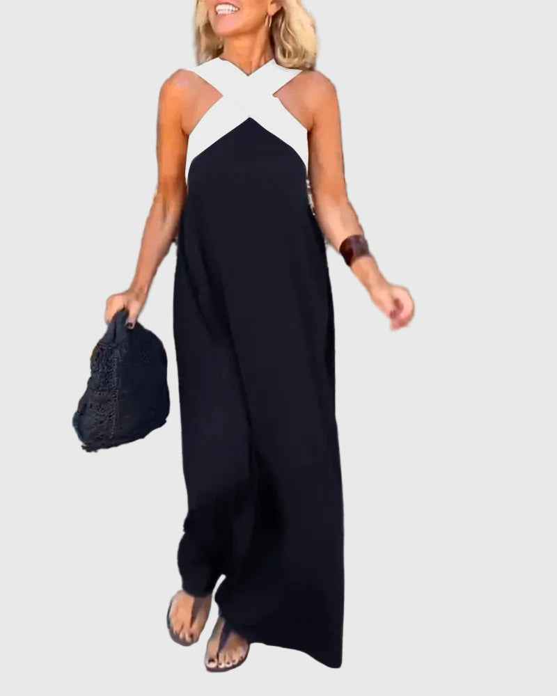 Elena | Maxi Kleid Fliessend und Elegant