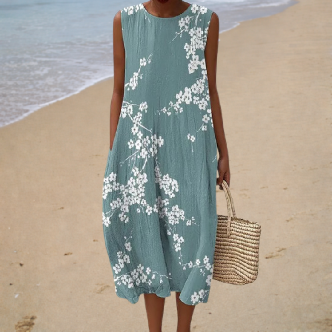 Bequeme Sommerkleid Ohne Ärmel