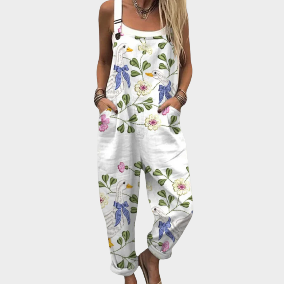 Bequemer bedruckter Overall