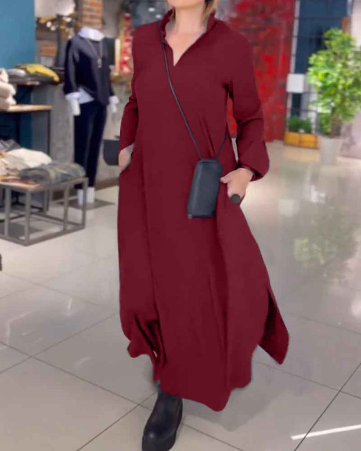 Sylvie - Langes lockeres Kleid