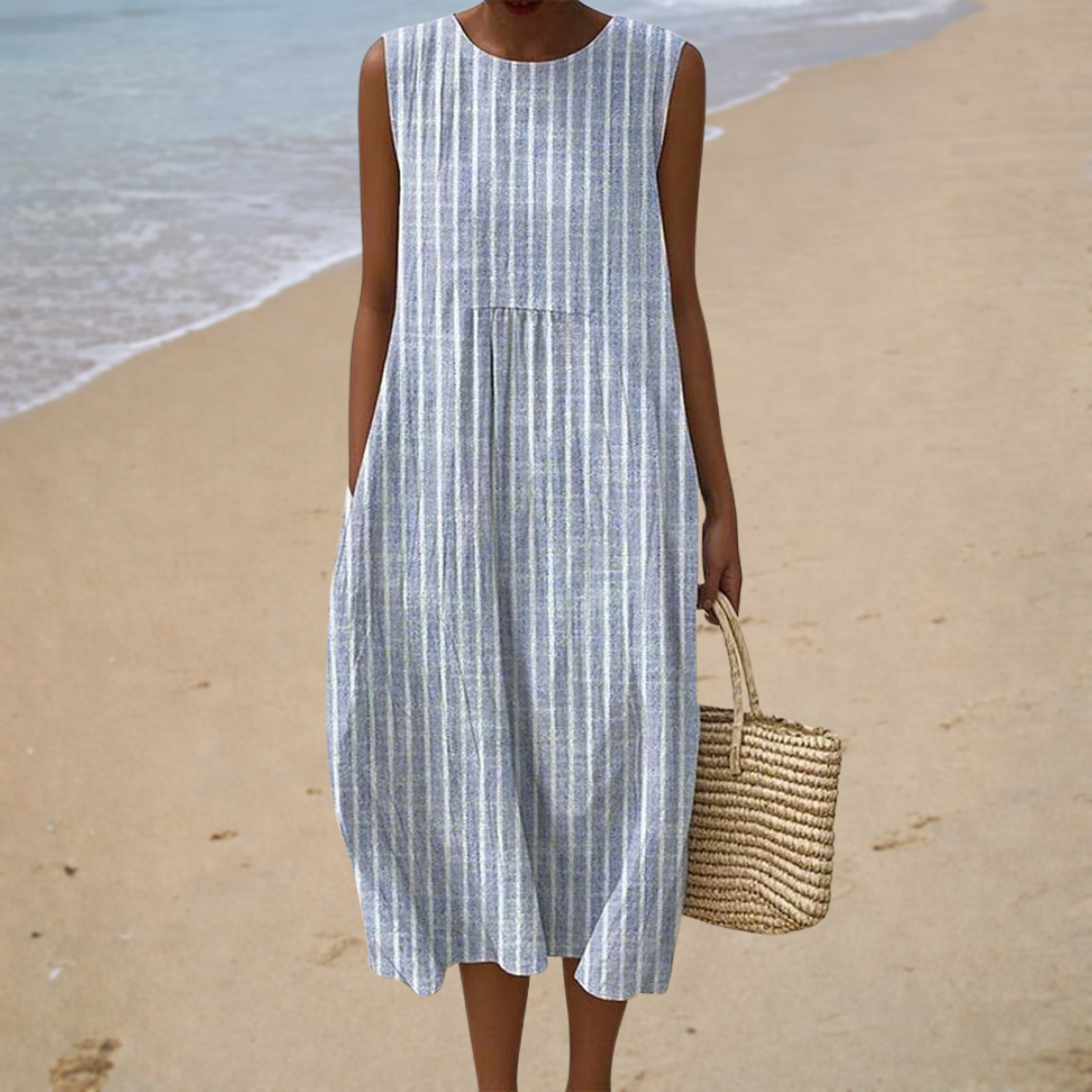 Sommerliches Bequemes Ärmelloses Kleid