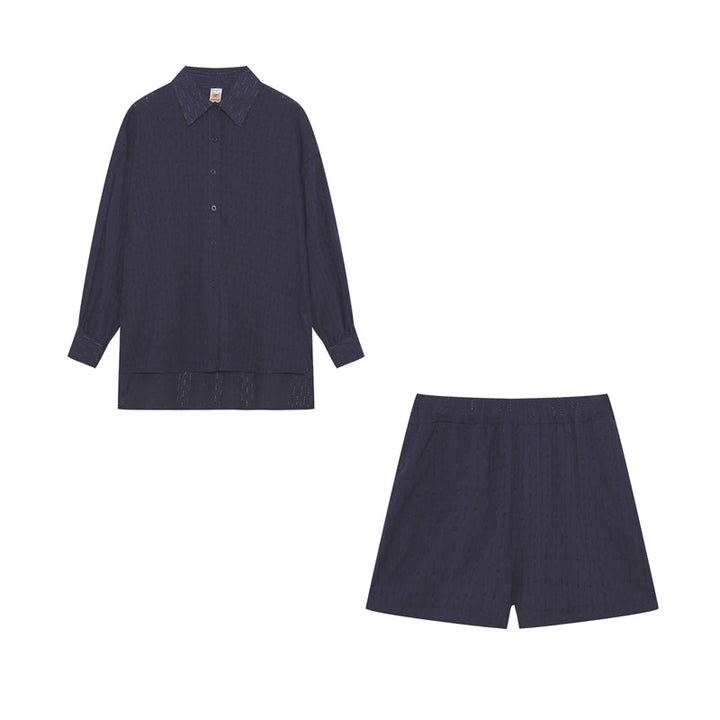 Elizabeth - Set aus Bluse und Leichten Shorts