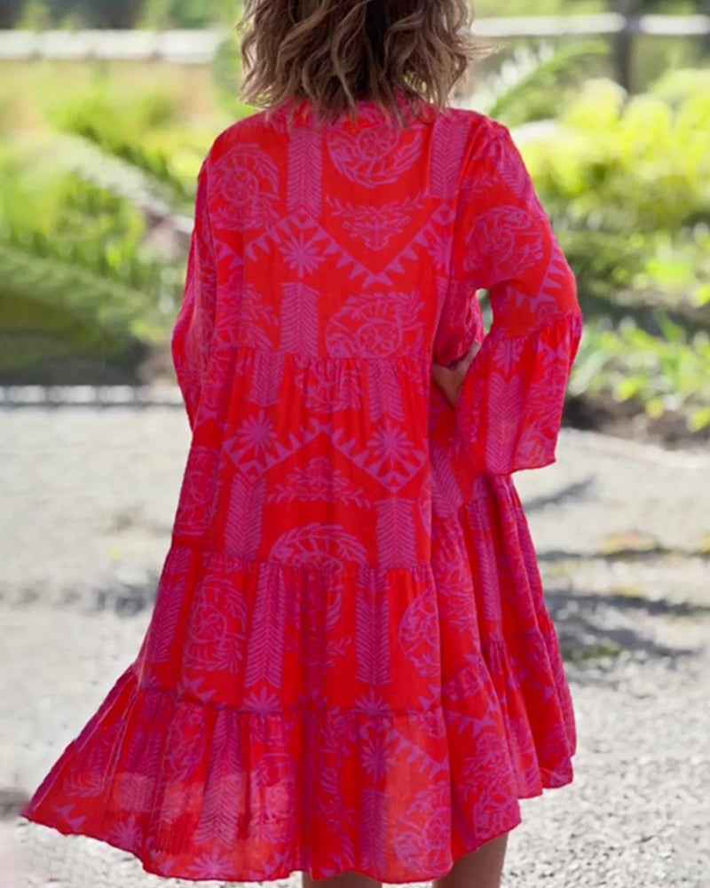 Joyce - Elegantes Boho Chic Kleid
