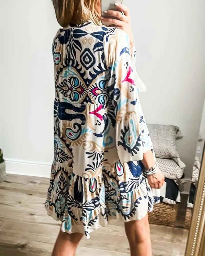 Veronique - Bohemian Tunika-Kleid