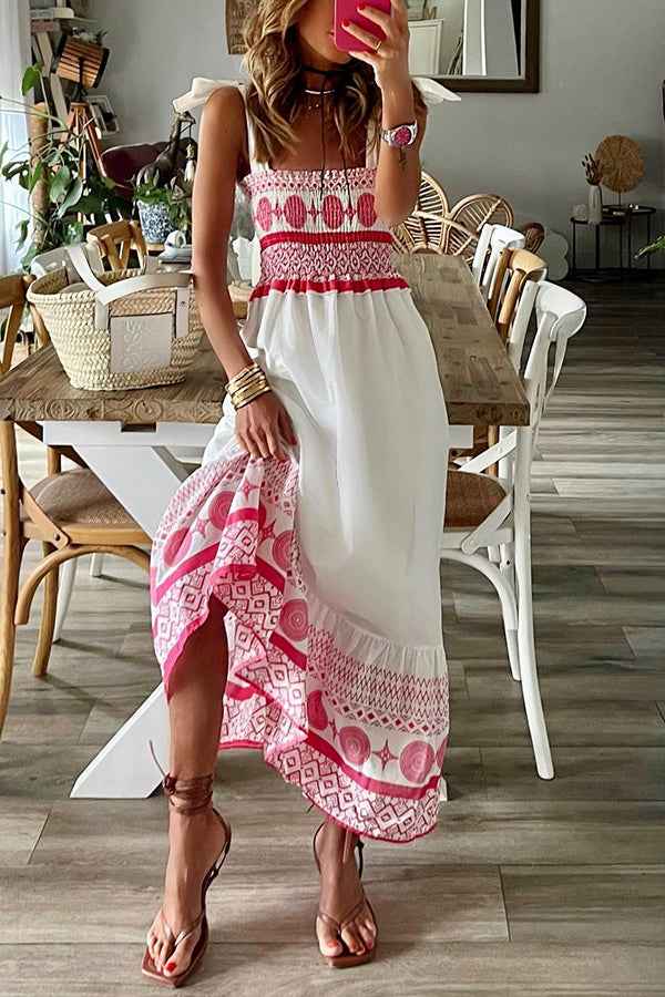 Rianna - Maxi Bohemian Sommerkleid