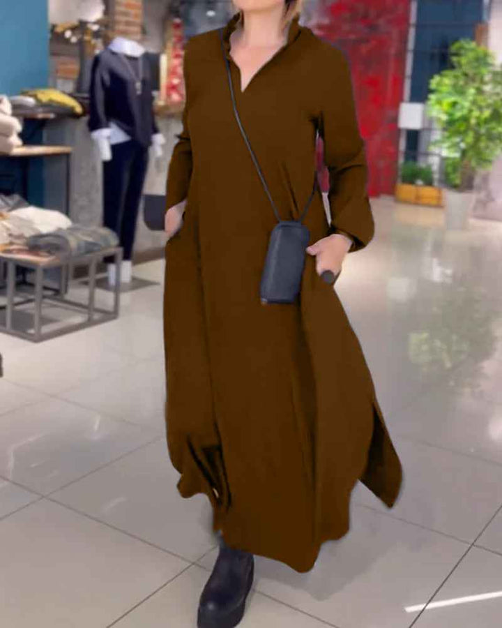 Sylvie - Langes lockeres Kleid