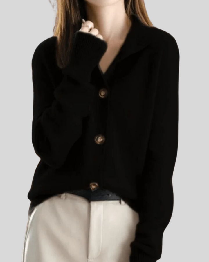 Claire | Retro Stil Kaschmir Cardigan