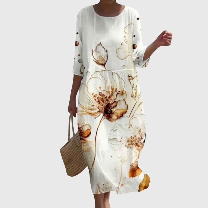 Hayley™ | Elegantes Maxi Blumenkleid