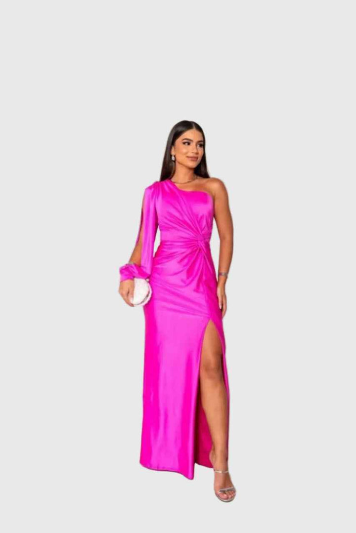 Melyssa | Elegantes und Fliessendes Maxi Abendkleid