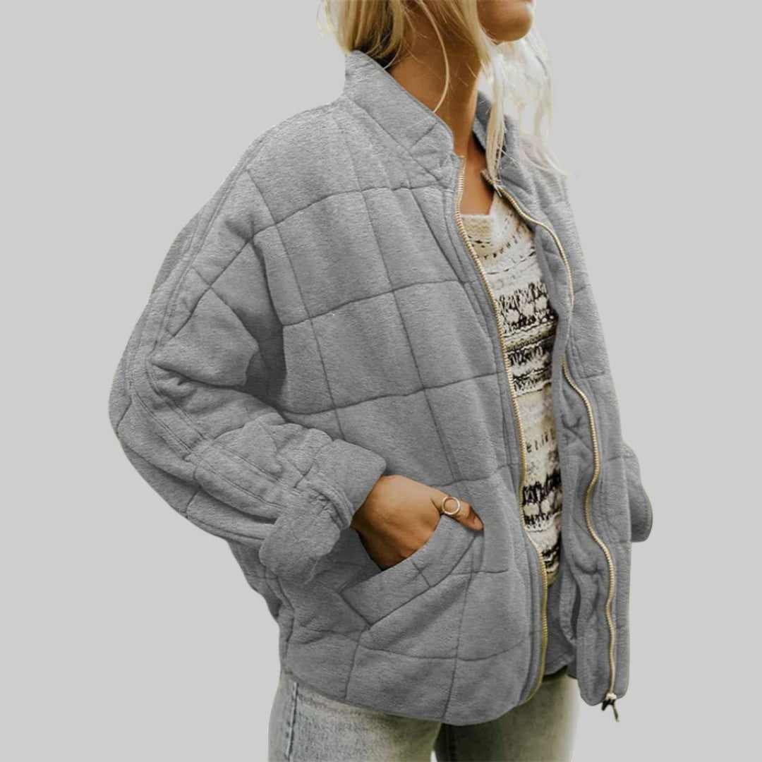Josiane™ | Elegante oversized gesteppte Jacke