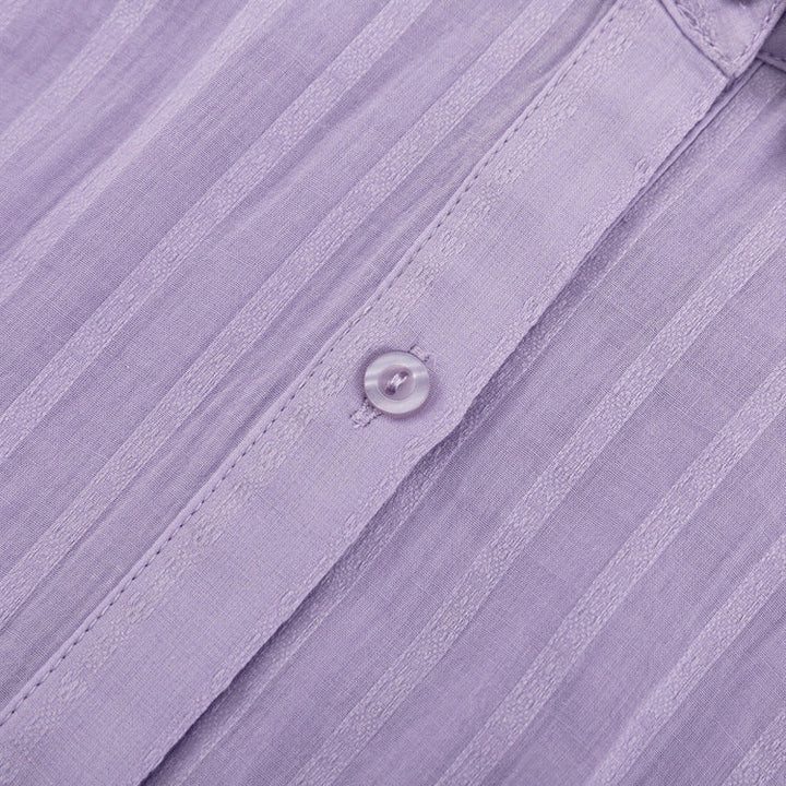Viola - Ensemble mit Knopfs Hemd und Luftigen Shorts