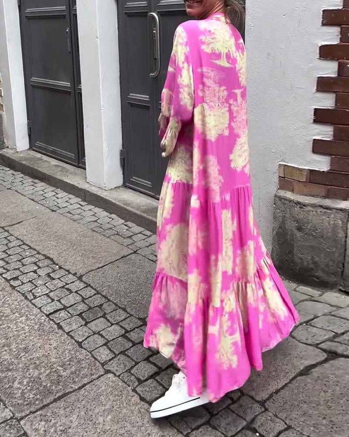Ophelia - Langes Fliessendes Kleid