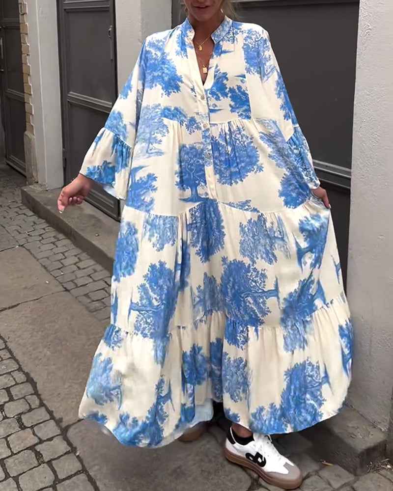 Ophelia - Langes Fliessendes Kleid
