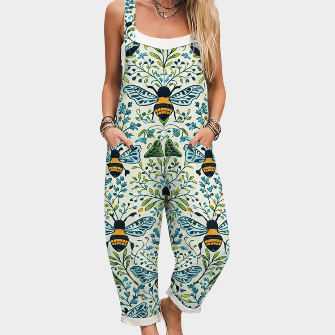 Bequemer bedruckter Overall
