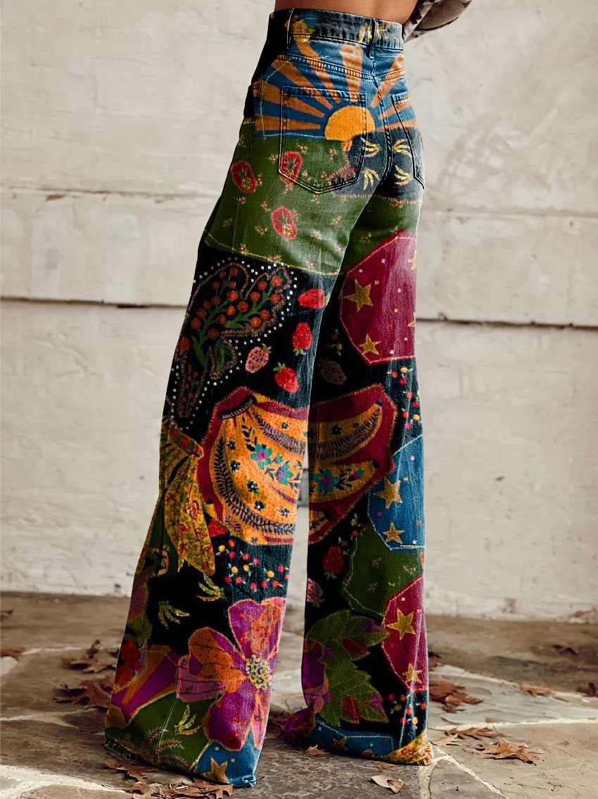 Édith | Authentisches Motiv Hose