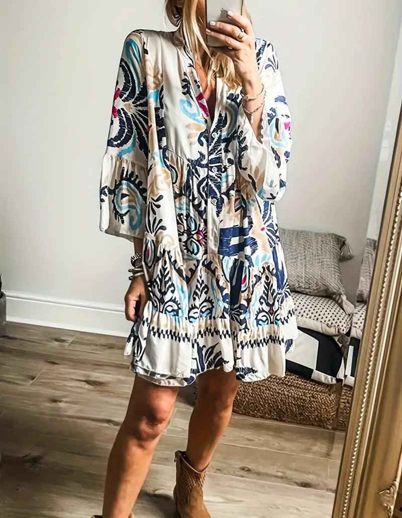 Veronique - Boho Tunika Kleid