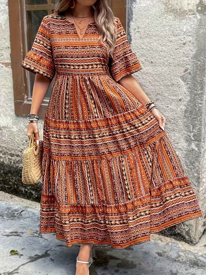 Joraine - Fliessendes Ethnisches Kleid