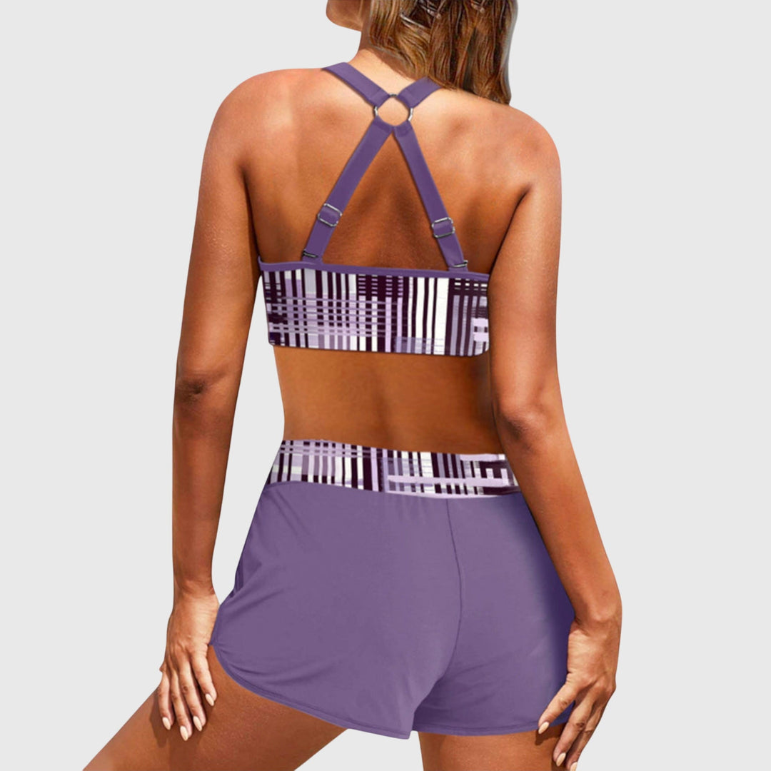 Janelle | Hohe Taille Rib Bikini
