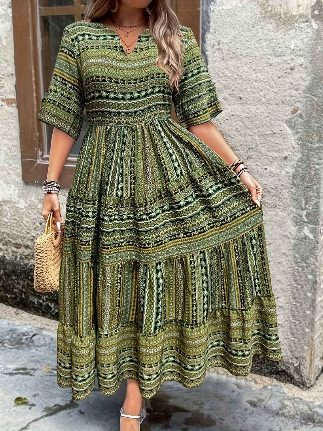 Joraine - Fliessendes Ethnisches Kleid
