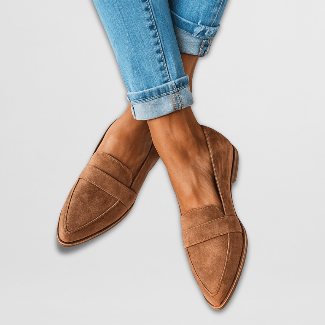 Helen | Weiche Wildleder orthopädische Slipper