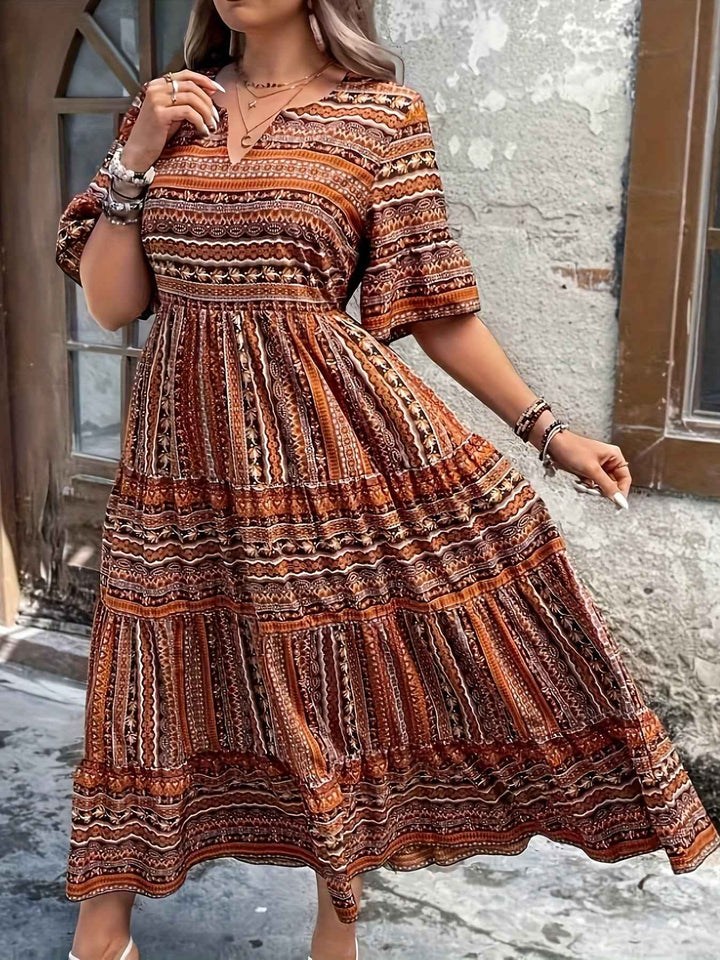 Joraine - Fliessendes Ethnisches Kleid