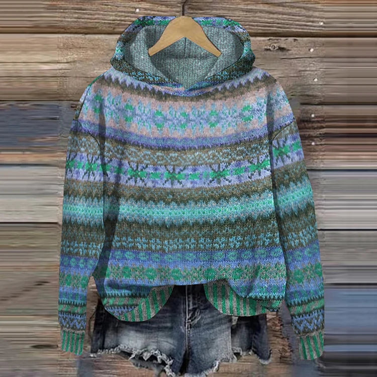 Gaby | Retro Ethnisches Sweatshirt